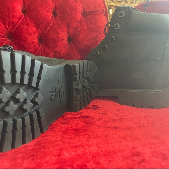 Badass Timbaland Black Suede Boots - Picture 6 of 6